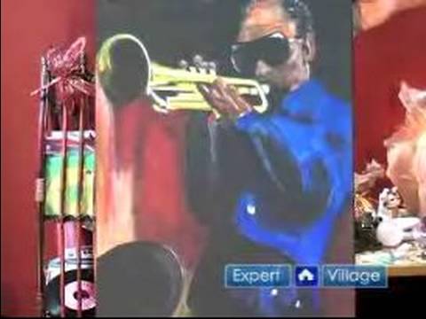 How to Paint a Portrait of a Jazz Musician : How to Paint a Portrait of Jazz Musician Miles Davis