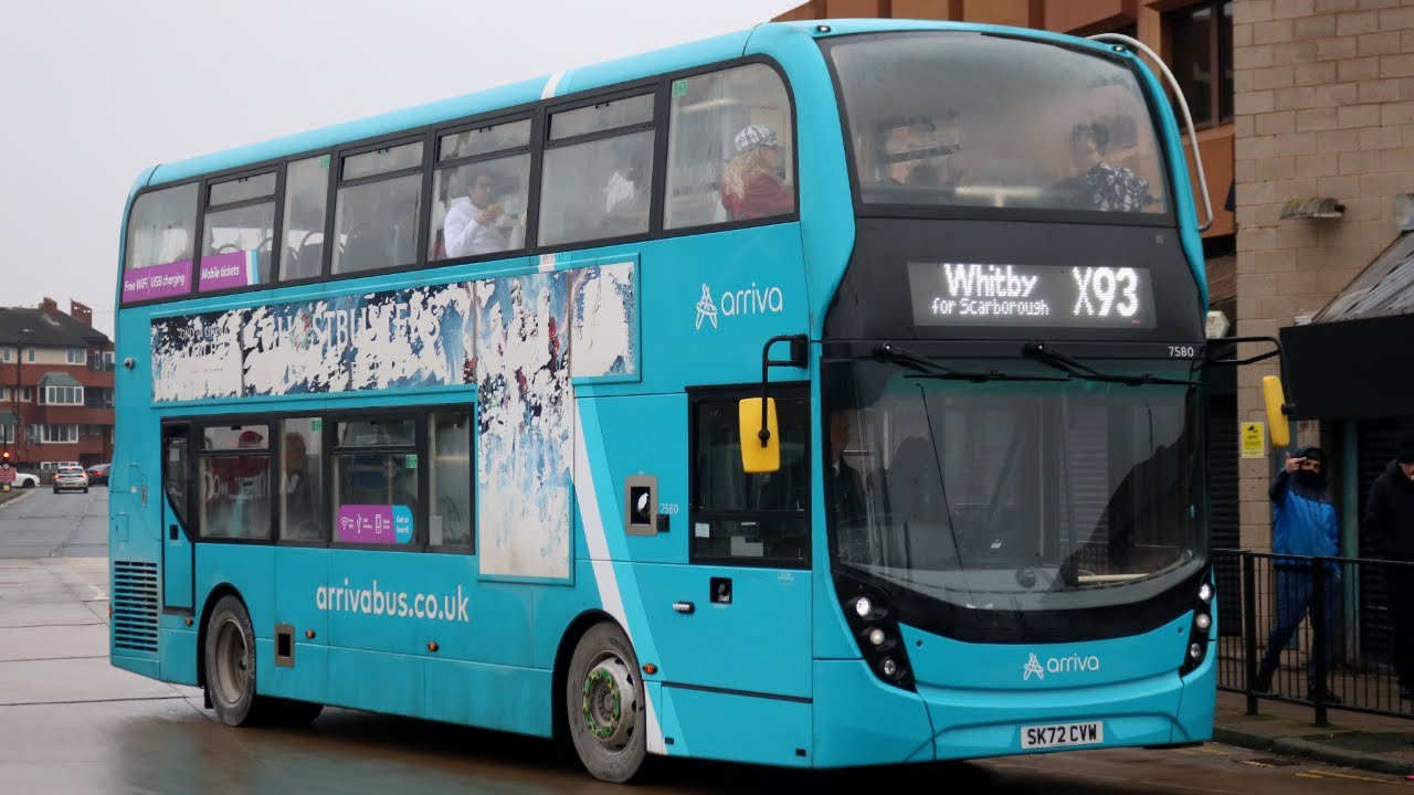 Arriva North East | ADL Enviro 400 MMC | 7580 | SK72 CVW