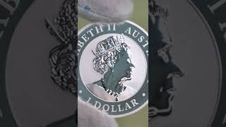 Perth Mint 1 oz Silver Australian Kookaburra Coin #shorts