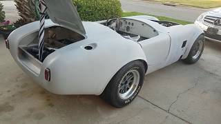 Update Video 4-3-2018: FACTORY FIVE ROADSTER #6882