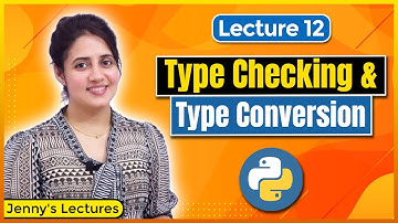 P_12 Type Checking, Type Error and Type Conversion | Type Casting in Python