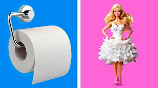 From Nerd Barbie To Popular Barbie Transformation! Miniature DIY Hacks For Doll Makeover