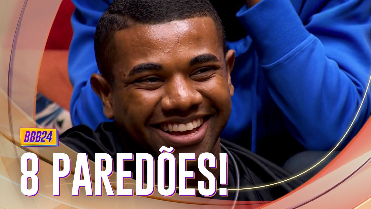 OITO! TODOS OS PAREDÕES DO DAVI ATÉ CHEGAR À FINAL! 💥  | BBB 24