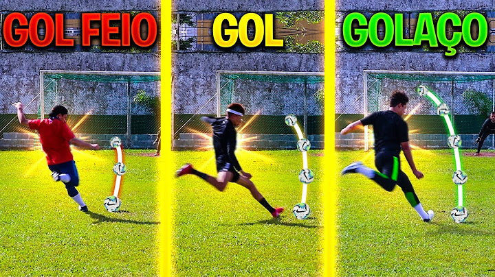 GOL FEIO, GOL ou GOLAÇO!! (GOL BONITO VALE MAIS!)