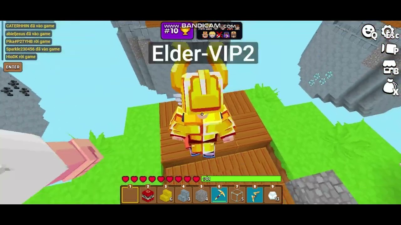 chơi skywars nè mn :)