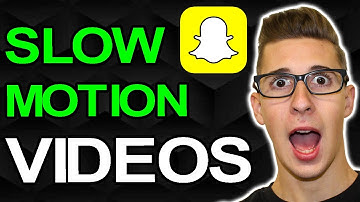 How to slow down a video on snapchat