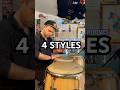 4 Cuban grooves • 4 STYLES🪘🔥 #shorts #congas #pattern