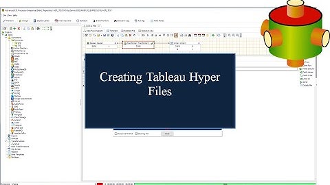 Creating Tableau Hyper Files | Advanced ETL Processor Tutorial 🎥