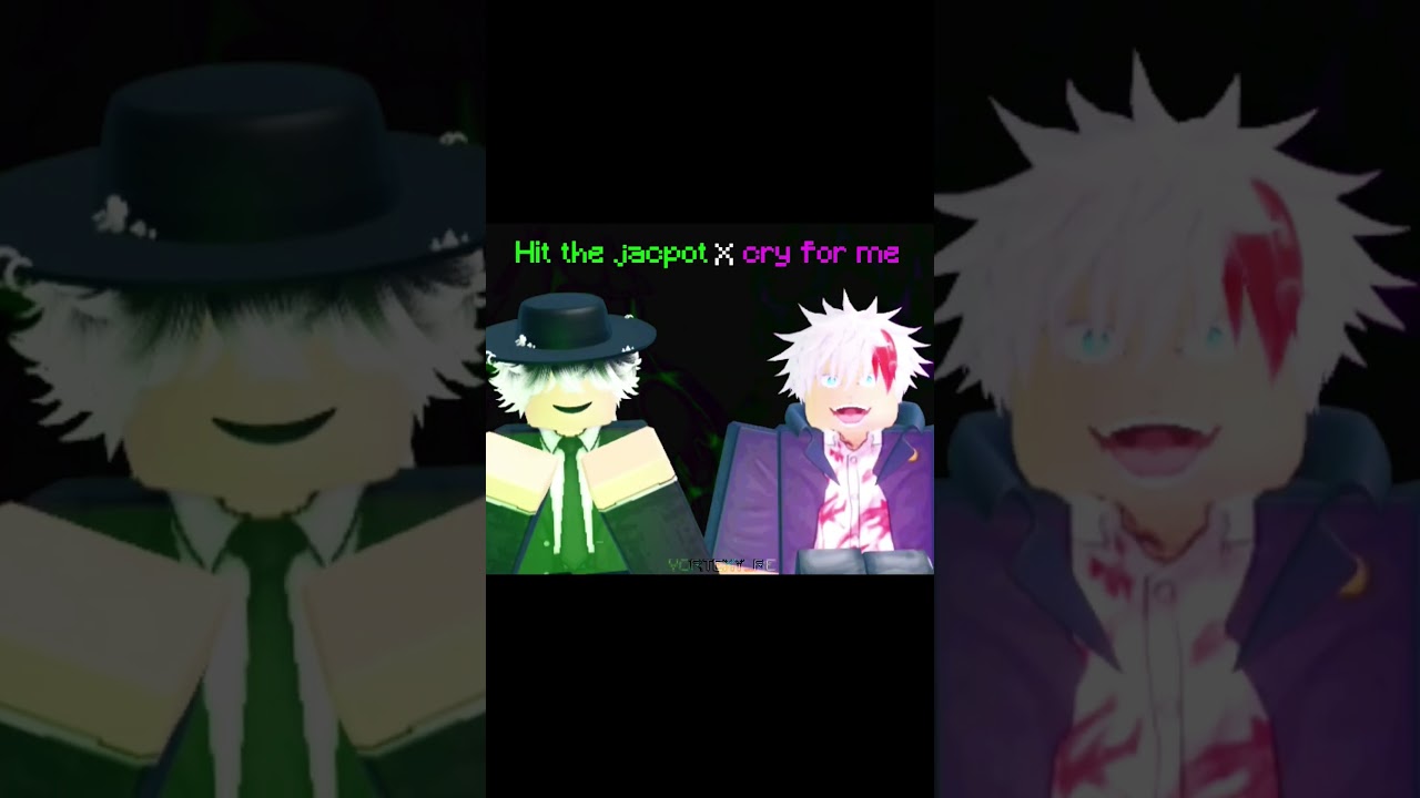 I just hit the jackpot X I want you cry for me Roblox animation