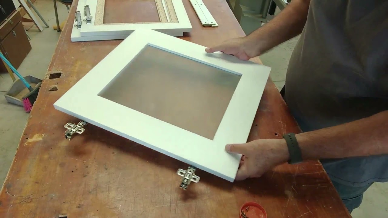 Porta de Mdf ou Mdp com vidro