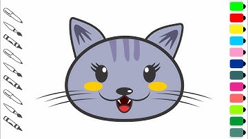 Cat Cartoon Drawing I CorelDraw Tutorial I Cartoon Drawing