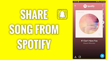 How To Share Songs From Spotify On Snapchat