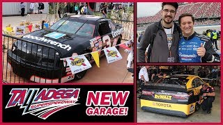 NEW Talladega Garage Experience | Truck Series Drama and More!