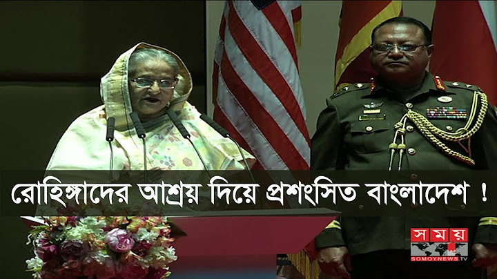 রোহিঙ্গাদের আশ্রয় দিয়ে প্রশংসিত বাংলাদেশ !