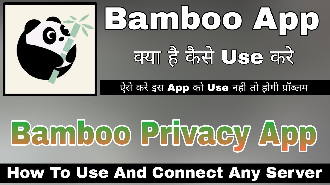 Bamboo App Kaise Use Kare How To Use Bamboo App Bamboo App Kaise