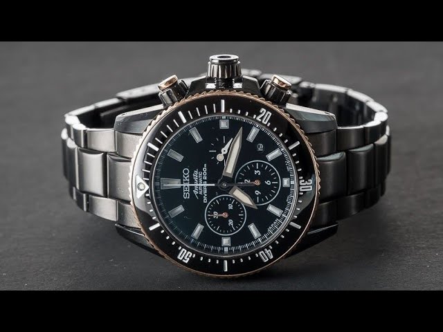 Seiko Ananta SRQ013 130th Anniversary Limited Automatic Chronograph -  YouTube