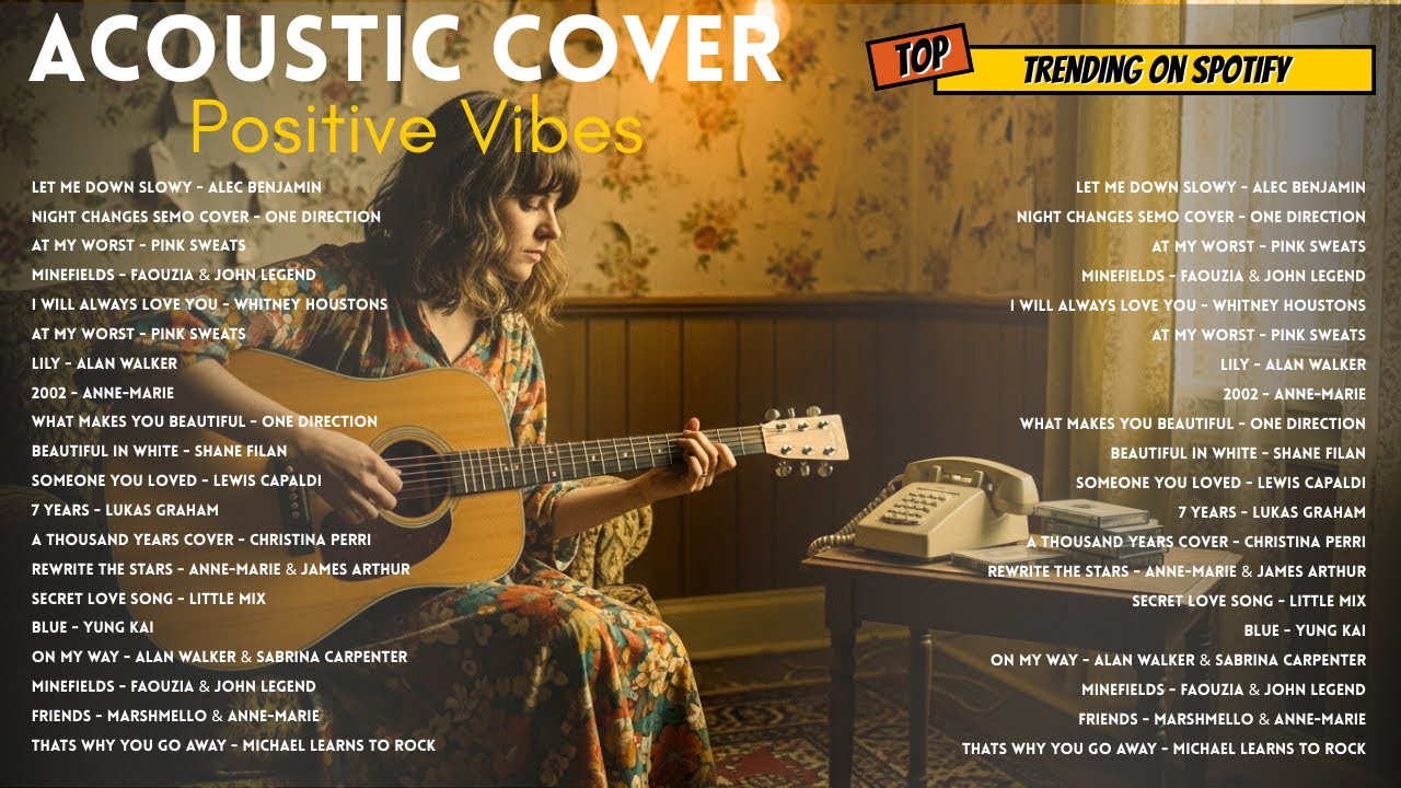 You’ll Feel This Music 💖🎶 || English Acoustic Cover Songs That Hit ...