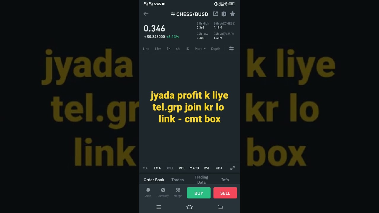 chess coin pump binance pr 