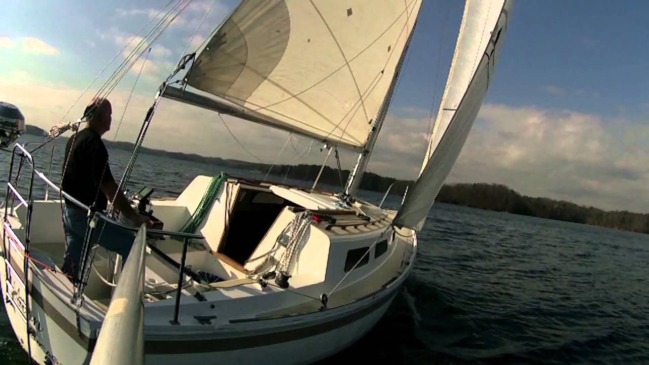 Sailing Lake Lanier on a Cal 229 YouTube