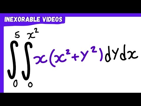 Simple Double Integrals (Ex. 1/2) | Double Integrals - YouTube