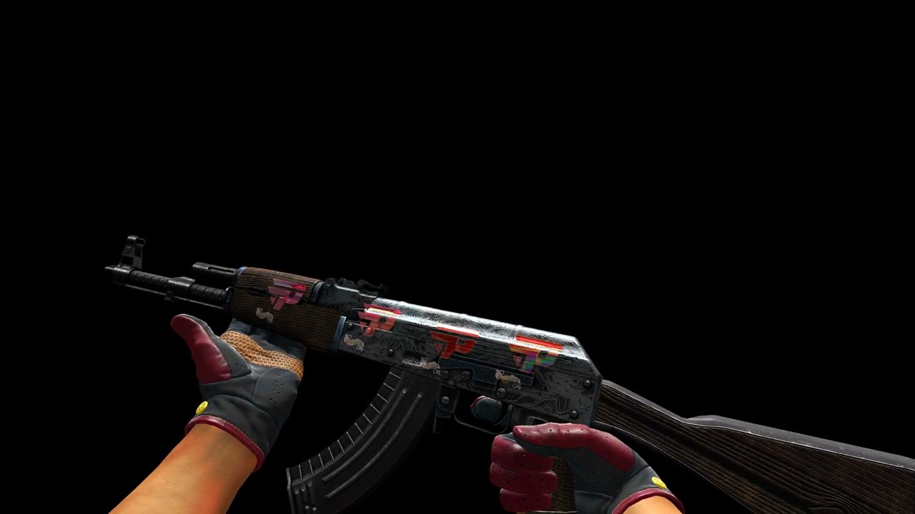 CSGO Sticker | paiN Gaming (Holo) | Paris 2023 | AK-47 | Steel Delta