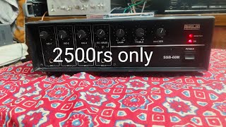 AHUJA SSB-60M AMPLIFIER RS 2500 📞9829730006 BEST CONDITION BEST PRICE