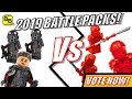 LEGO 2019 BATTLE PACKS INFERNO SQUAD Vs ELITE PRAETORIANS!