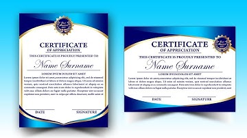 How To Design Certificate in CorelDRAW | CorelDraw Tutorial