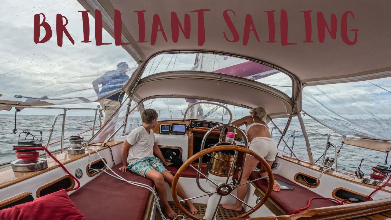 Brilliant Sailing! 11+ Knots on a 45-year-old Kelly Peterson 44