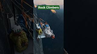 Rock Climbers Sleep HUNDREDS of Feet Above the Ground 😳🧗‍♂️