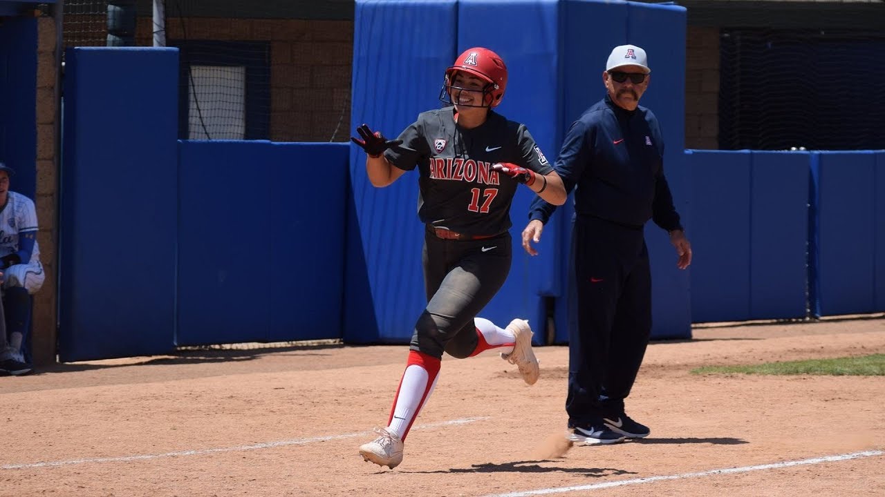 Highlights No. 6 Arizona softball downs No. 3 UCLA to take the series