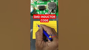 How to Identify SMD Inductor Marking Code 100 | Haseeb Electronics #shorts