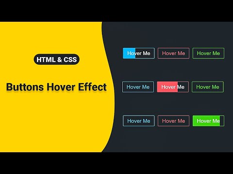 ✨ 2025 Modern Button Hover Effects with HTML CSS Magic | MZCode01 Tutorial #css #coding #webdesign
