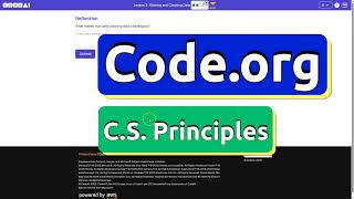 CodeAI Lesson 3.3 Filtering and Cleaning Data | Answer Tutorial | CSP Unit 5 | Code.org
