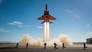 High Alert! U.S. Air Force F-15 Fighter Jet Takeoff – Exclusive Pilot Camera Footage Revealed