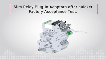 Connectwell Slim Relay Plug-In Adaptor | Offer Quicker Factory Acceptance Test