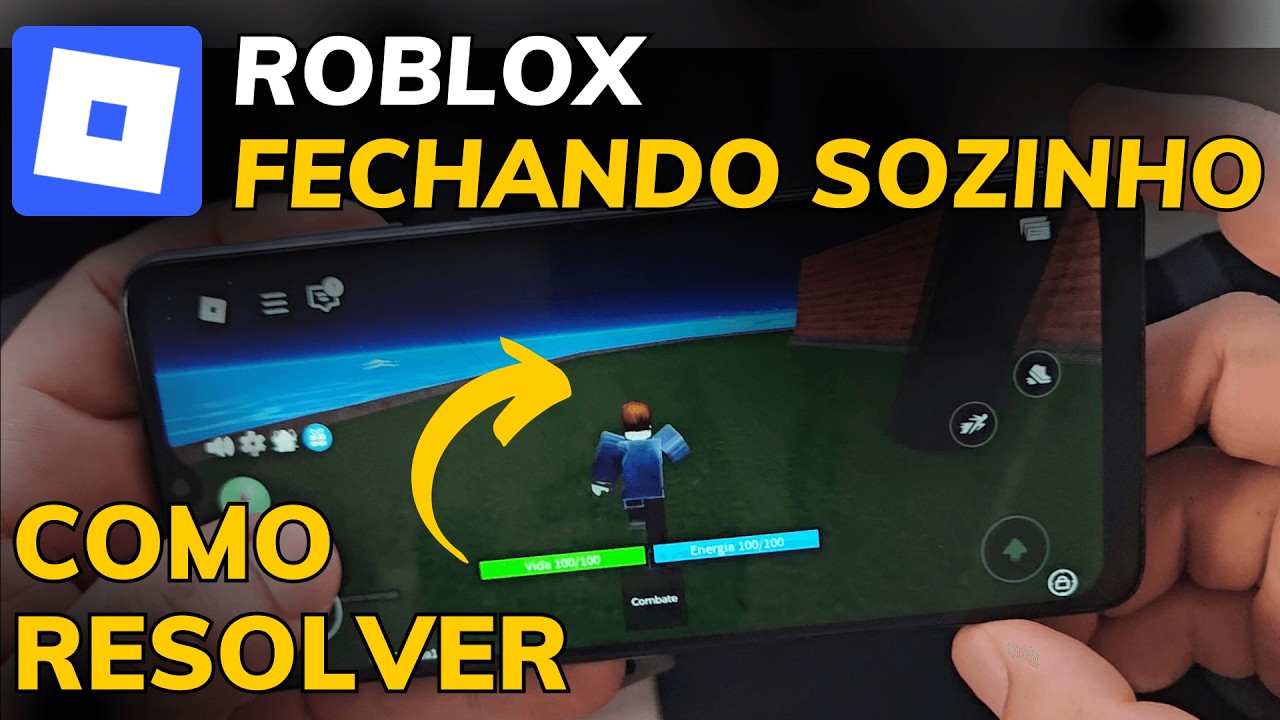 ROBLOX FECHANDO SOZINHO no CELULAR? APRENDA COMO RESOLVER esse PROBLEMA ...