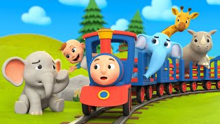 Safari Animals Playtime Kids Nursery Songs | Newborn Baby Rhymes