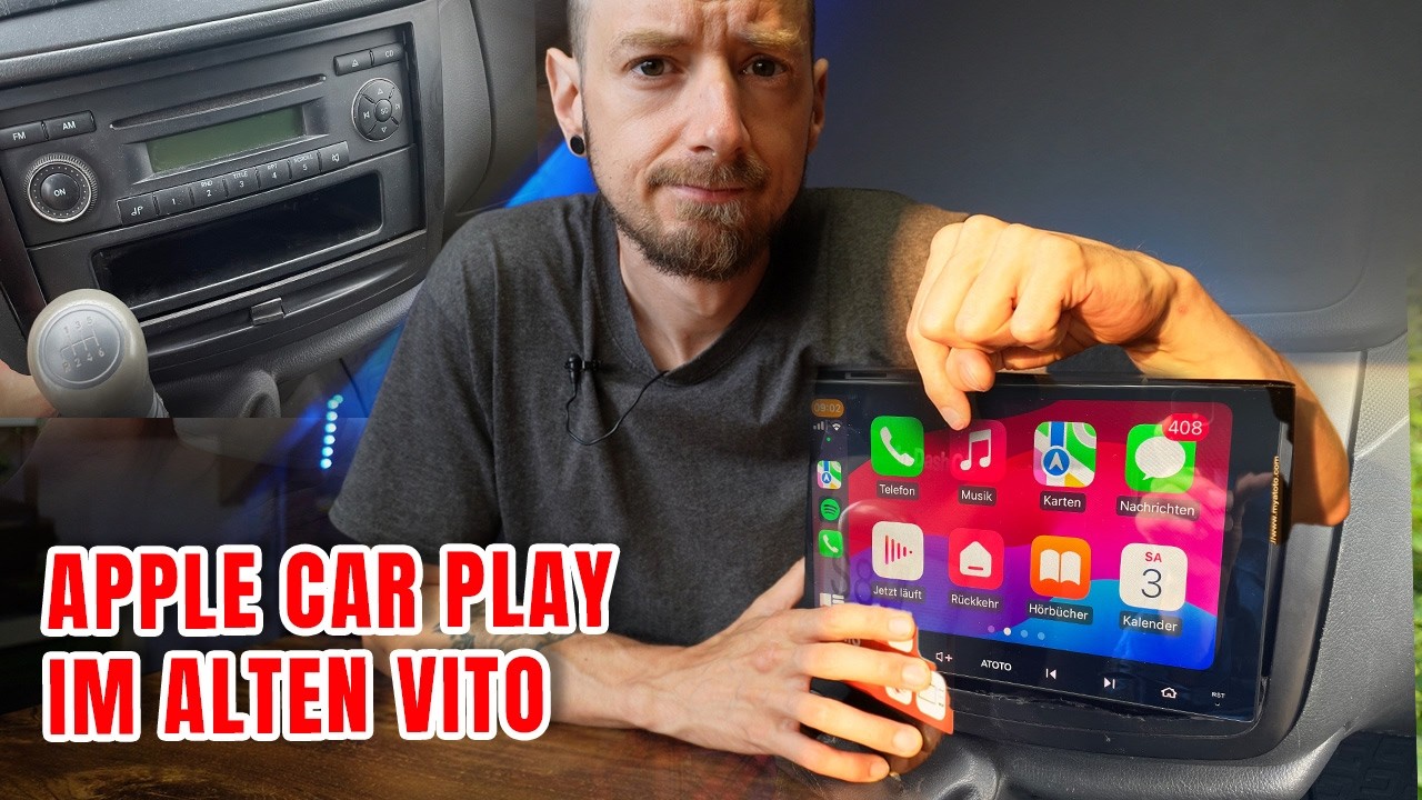 CarPlay in jedem Auto, ATOTO S8MS mit Rückfahrkamera
