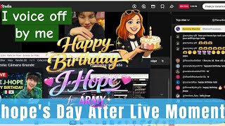 🚨💜 🐿️✨ J-HOPE BIRTHDAY WEVERSE LIVE — HIGHLIGHT CLIP 🎉 | Voice-Off + Real-Time ARMY Mentions 💬 @BTS