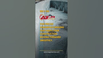 GPR scanning services deliver accurate results on time, every time!