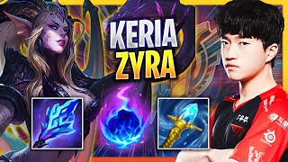 LEARN HOW TO PLAY ZYRA SUPPORT LIKE A PRO! | T1 Keria Plays Zyra Support vs Karma!  Season 2023