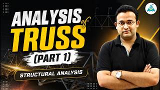 Lesson 09 ll Analysis of Truss ll Structural Analysis By Amit Zarola Sir