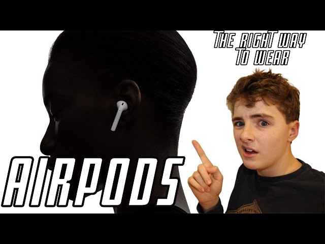 The Right Way to Wear AirPods - YouTube