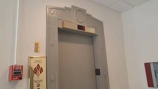 WEIRD And Tiny Schindler Mod Traction Elevator at The Trust Building in Wilmington NC
