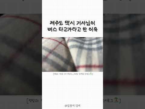 🚕택시기사님 : 택시 타지말고 버스 타! 천백고지 버스 타고가야하는 이유🤔