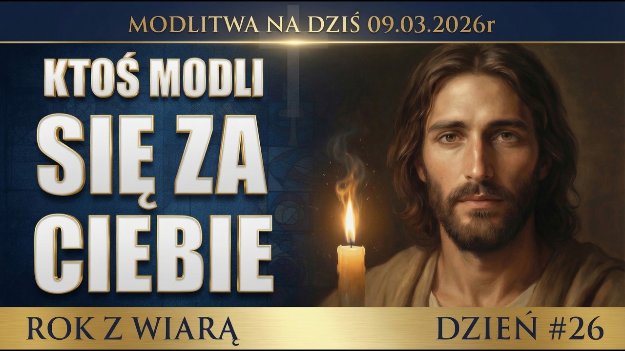 Ktoś Modli Się za Ciebie - Modlitwa Wspólnoty | Poranna Modlitwa na dziś | Rok z Wiarą Dzień 26