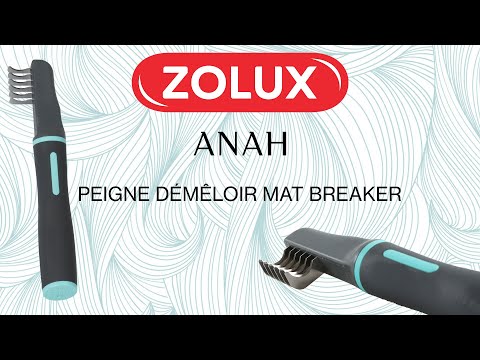 Brosserie ANAH - Peigne démêloir mat breaker pour chien - ZOLUX