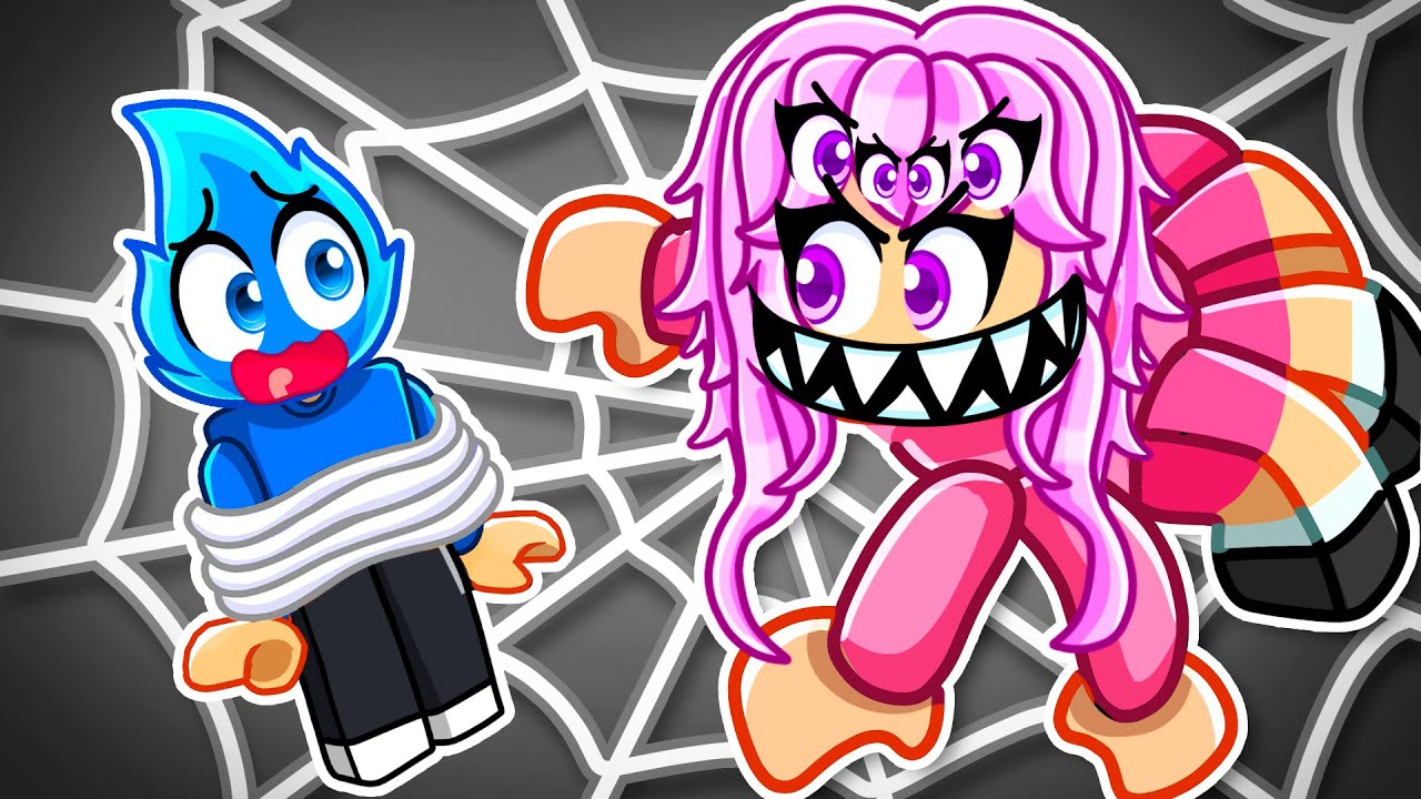YANDERE GIRL is an EVIL SPIDER in Roblox!