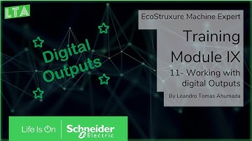 EcoStruxure Machine Expert Training - M9.11 Working with Digital Outputs
